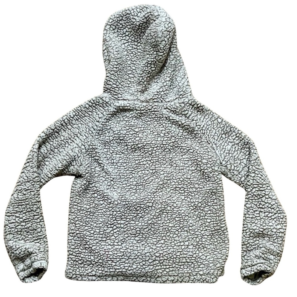 Thread & Supply Sherpa Hoodie Pullover Small Gray - Picture 4 of 4